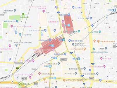 梅田店地図